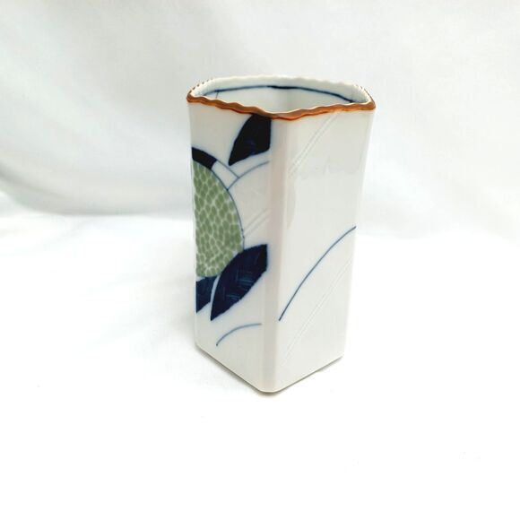 Anne-Marie Trolle Floreana Box/Vase 1982 Denmark Royal Copenhagen - Picture 4 of 10